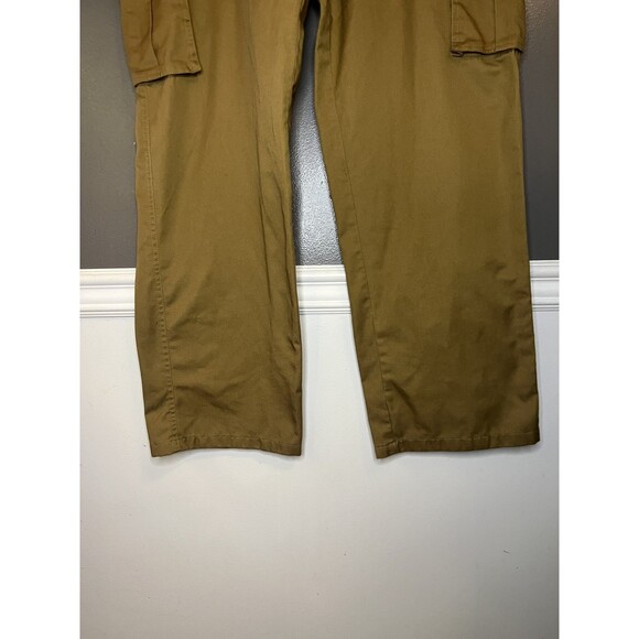 Denim & Rivets Cargo Pants Mens 42/30 Utility Workwear Cotton Blend Pockets - Picture 3 of 9